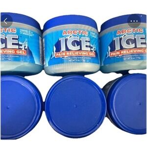 ARCTIC ICE Pain Relieving Gel 7 Oz 6 PACk Fast Cooling, Greaseless Relief